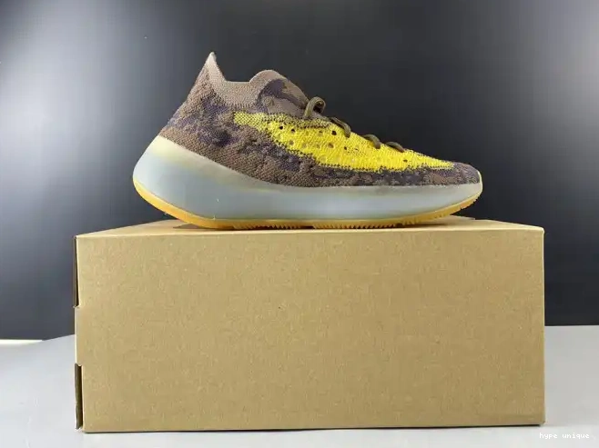 hype ADIDAS GOLD NON-REFLECTIVE BOOST 380 FZ4982 YEEZY 'COFFEE 0325